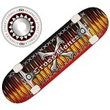 Roller Derby Flame Skateboard