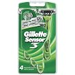 Gillette Sensor3 Conditioning Shave Disposable Razor, 4-Count (Pack of 3)