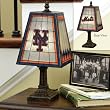 New York Mets Memory Company Art Glass Table Lamp MLB Baseball Fan Shop Sports Team Merchandise
