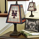 New York Mets Art Glass Table Lamp
