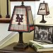 New York Mets Art Glass Table Lamp