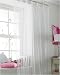 Kitchen & Housewares : Popsicle Sequined Tab Top Voile Panel in White