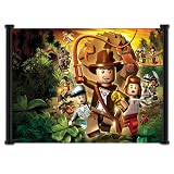 Lego Indiana Jones Game Fabric Wall Scroll Poster (24