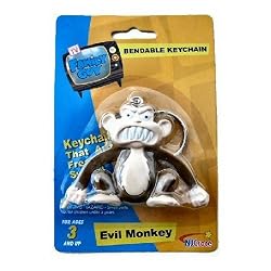 Evil Monkey keychain - Family Guy Bendable Figure keychain