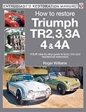 How to Restore Triumph TR2, 3, 3A, 4 & 4A: Your step-by-step guide to body, trim and mechanical restoration (Enthusiasts Restoration Manuals)