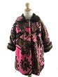 Corky And Company Girls Winter Coat Brown Flower Swirl Sweet Pea