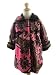 Corky And Company Girls Winter Coat Brown Flower Swirl Sweet Pea