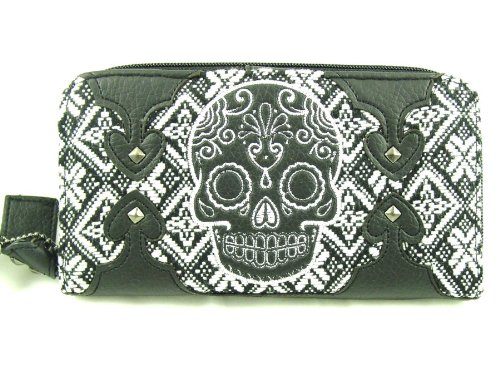 Loungefly Skull And Crossbones Wallet (Multi Colored)