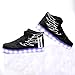 Luckfugui Toddler Little/Big Kid Boy Girl USB Flashing LED Light Shoes Sneaker