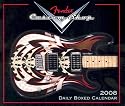 Fender Custom Shop Guitar 2008 Daily Boxed Calendar