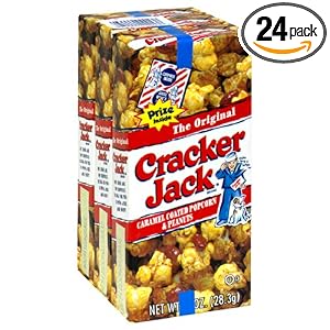Cracker Jack Cracker Jack Original Triples, 3-Ounce Boxes (Pack of 24)