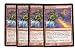 Magic the Gathering Foil DCI SURGING FLAME Playset of 4 promo cards
