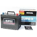 マツダ ＲＸ－８ SUPEX スペックス 高性能カルシウムバッテリー 新品保証付 SMF90D26L