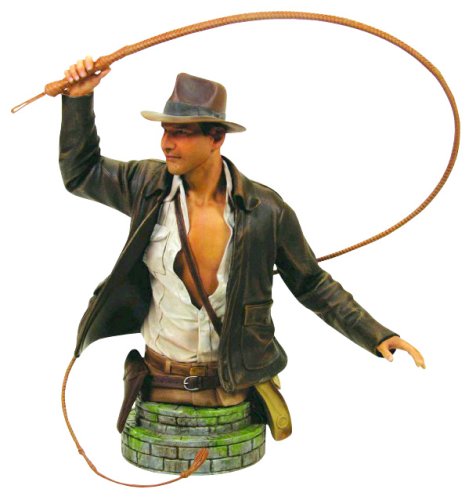������ȥ른�㥤����� Indiana Jones - Mini Bust: Indiana Jones (Raiders Of The Lost Ark) �������� ������� ���᡼�� �ե��� �����꡼ ���� ư�� �̿���