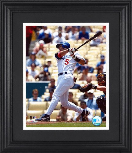 Nomar Garciaparra Los Angeles Dodgers Framed Unsigned 8x10 Photograph