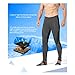 4ucycling Men's Black Silicone Gel Padded Compression Tights