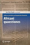 Africani quaestiones: Studien zur Geschichte und Dogmatik des Privatrechts