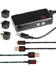 From Amazon.com. Click for details:
 Wireless: EZOPower Step Down Power Converter w/ 3 AC outlet & 4 USB Port + 2x Braided USB Cable for Asus Transformer Book T200TA / Pad TF303CL / Pad TF103C, MeMO Pad 8 / 7 (Cable 6ft Black/Blue & Black/Green) - EZOPower Wireless: EZOPower Step Down Power Converter w/ 3 AC outlet & 4 USB Port + 2x Braided USB Cable for Asus Transformer Book T200TA / Pad TF303CL / Pad TF103C, MeMO Pad 8 / 7 (Cable 6ft Black/Blue & Black/Green) - EZOPower