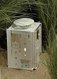White Lighthouse Tealight Lantern (6 inch)