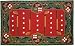123 Creations CK048-3x5 Foot Golf Hooked Rug