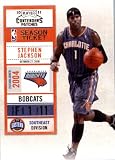 2010 11 Playoff Contenders Plates & Patches Basketball Card # 88 Stephen Jackson Charlotte Bobcats In a Protective Screwdown Display Case!