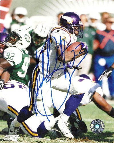 MICHAEL BENNET MINNESOTA VIKINGS,SIGNED,AUTOGRAPHED 8X10,PHOTO,COA