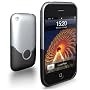 Luxe f�r iPhone 3G & 3GS - silber/schwarz - Hartschalen-Geh�use mit softer, metallisch gl�nzender Oberfl�che