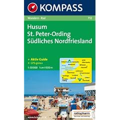 Husum, Sankt Peter-Ording: 1:50.000, Wandern/Rad, GPS-genau