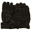 Men's Racing Leather Gel Padded Carbon Biker Gloves