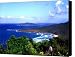 Beach and Cayo Norte from Mount Resaca Canvas Print / Canvas Art - Artist Thomas R Fletcher