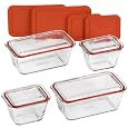 Pyrex 12-Piece Glass Bake Serve `N Store Set