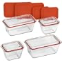 Pyrex 12-Piece Glass Bake Serve ?N Store Set