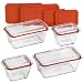 Pyrex 12-Piece Glass Bake Serve ?N Store Set
