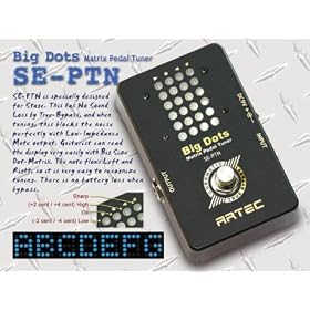 Artec SE-PTN Big Dots Matrix Pedal Tuner