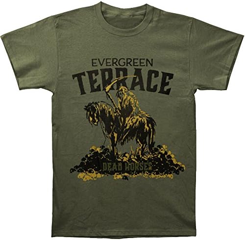 Evergreen Terrace Men's Dead Horseman T-shirt X-Large Green