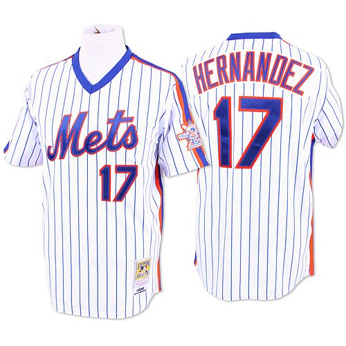 New York Mets Authentic 1986 Keith Hernandez Home Jersey By Mitchell & Ness 44