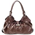 Parinda Marigold Faux Leather Handbag - Mocca