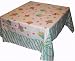 Happy Birthday Tablecloth - Polka Dots & Cupcakes in Blue