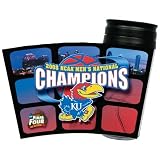 Kansas Jayhawks 2008 NCAA Men's Basketball National Champions Insulated Travel Tumbler