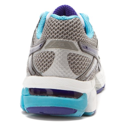 ASICS Women's GT-1000 Running Shoe,Titanium/Iris/Turquoise,8 D US Review