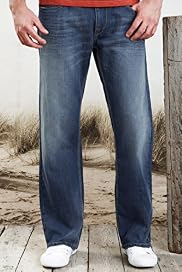 North Coast Pure Cotton Bootcut Denim Jeans with Belt