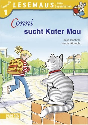 Lesemaus. Conni sucht Kater Mau: Lesemaus zum Lesenlernen. Lesestufe 1