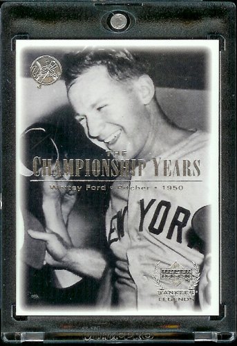 2000 Upper Deck Yankees Legends # 78 Whitey Ford New York Yankees Baseball Card