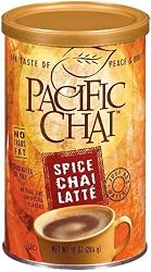 Pacific Spice Chai Latte Mix, 10-Ounce Canisters (Pack of 6)