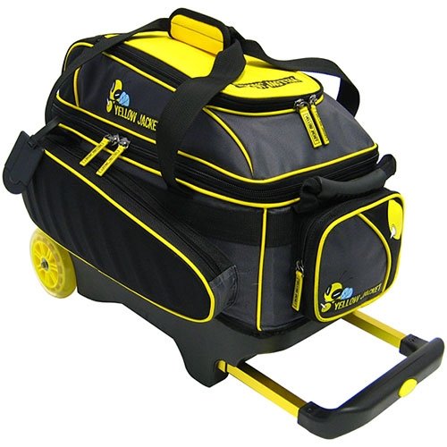 Cheap Yellow Jacket Double Roller Bowling Bag On Sale Discount