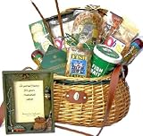 Somthing Fishy Gourmet Snack Food Basket - Christmas Holiday Gift Idea for Men