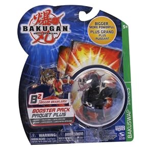 Bakugan Bakuswap Series Booster Pack Wavern Black