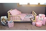 Trend Lab Blossoms 4 Piece Toddler Bedding Set