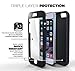 Encased Ballistic SHIELD Armor Case with Belt Clip for Apple iPhone 6 - Teal / Black