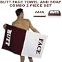 Butt Face Towel and Soap 2pc Combo Set